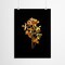Dark Botanical03 Master Layer by Chaos &#x26; Wonder Design  Poster Art Print - Americanflat